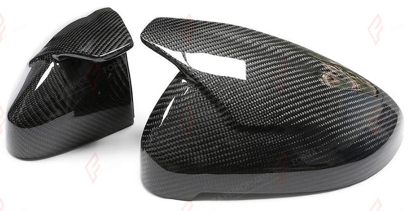 CARBON SIDE MIRROR COVERS for AUDI A5 S5 RS5 B9 2017 - 2024