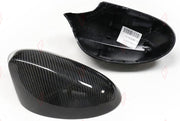 CARBON SIDE MIRROR COVERS for BMW 1 SERIES E81 E87 E88 E82 PRE LCI 2007 - 2010
Set includes:

Side Mirror Covers
Material: Carbon

NOTE: Professional installation is required.