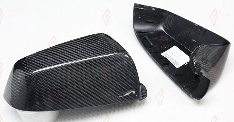 CARBON SIDE MIRROR COVERS for BMW 5 SERIES E60 2004 - 2010