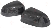 CARBON SIDE MIRROR COVERS for BMW X6 F16 2015 - 2019
Set includes:

Side Mirror Covers
Material: Carbon

NOTE: Professional installation is required.