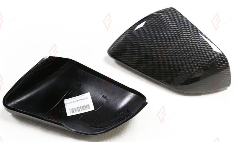 CARBON SIDE MIRROR COVERS for FORD MUSTANG S550 2015 - 2023