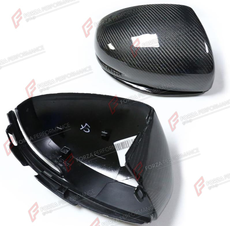 CARBON SIDE MIRROR COVERS for HONDA FIT JAZZ GK 2014 - 2018