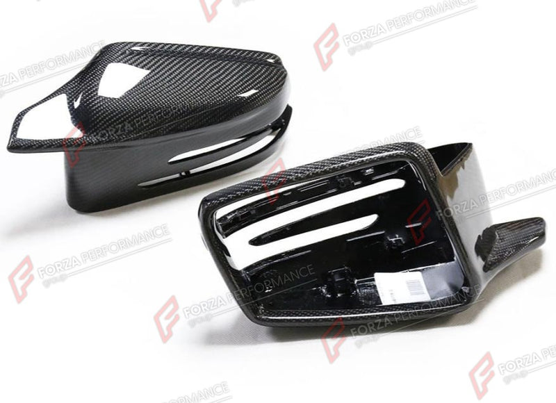 CARBON SIDE MIRROR COVERS for MERCEDES BENZ CLS W218 2011 - 2018