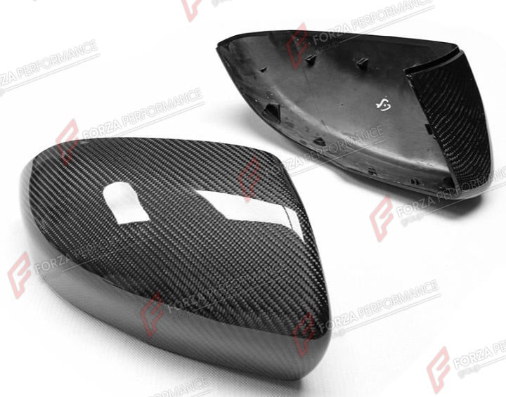 CARBON SIDE MIRROR COVERS for RANGE ROVER EVOQUE L538 2011 - 2013
Set includes:

Side Mirror Covers
Material: Carbon

NOTE: Professional installation is required.
