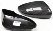 CARBON SIDE MIRROR COVERS for VOLKSWAGEN CC 2008 - 2016
Set includes:

Side Mirror Covers
Material: Carbon

NOTE: Available with or without the driver-assist sensor cutout - specify your version when ordering. Professional installation is required.