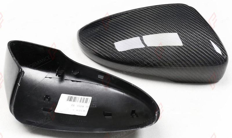 CARBON SIDE MIRROR COVERS for VOLKSWAGEN CC 2008 - 2016