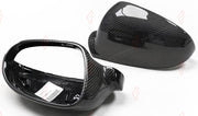 CARBON SIDE MIRROR COVERS for VOLKSWAGEN GOLF MK5 2003 - 2008
Set includes:

Side Mirror Covers
Material: Carbon

NOTE: Professional installation is required.