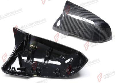 CARBON SIDE MIRROR COVERS M STYLE for BMW 1 SERIES F40 2019 - 2024
Set includes:

Side Mirror Covers
Material: Carbon

NOTE: Professional installation is required.