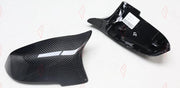 CARBON SIDE MIRROR COVERS M STYLE for BMW 5 SERIES F10 LCI 2013 - 2017
Set includes:

Side Mirror Covers
Material: Carbon

NOTE: Professional installation is required.
