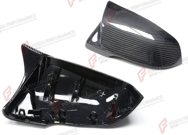 CARBON SIDE MIRROR COVERS M STYLE for BMW X1 F48 2016 - 2022