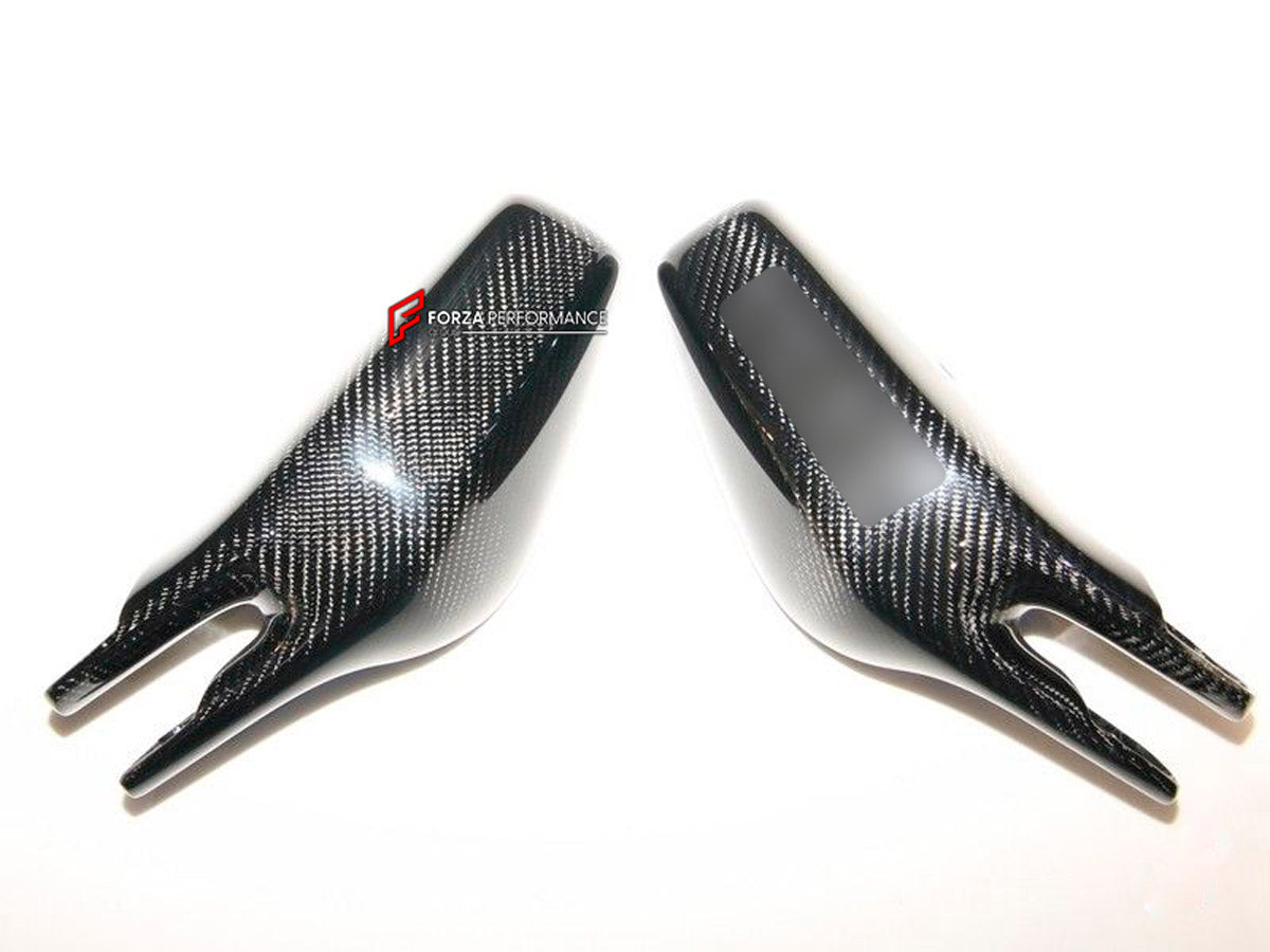 Carbon Side Mirror for Ferrari F430 Spider
Set includes:

Side Mirror
Material: Carbon

NOTE: Professional installation is required.