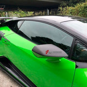 Carbon Side Mirror for Lamborghini Huracan LP610
Set includes:

Side Mirror
Material: Carbon

NOTE: Professional installation is required.