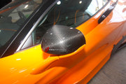 Carbon Side Mirror for McLaren 720S Coupe
Set includes:

Side Mirror
Material: Carbon

NOTE: Professional installation is required.