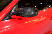 Carbon Side Mirror Covers for Porsche 911 997 2005 - 2008
Set includes:

Side Mirror Covers
Material: Carbon

NOTE: Professional installation is required.

