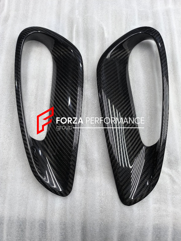 CARBON SIDE SCOOPS FOR PORSCHE 911 992 TURBO TURBO S