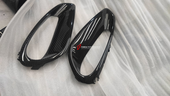 CARBON SIDE SCOOPS FOR PORSCHE 911 992 TURBO TURBO S