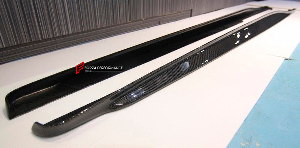 Carbon Side Skirt for Ferrari 458 Italia Spider REV004
Set includes:

Side Skirts
Material: Carbon

NOTE: Professional installation is required.