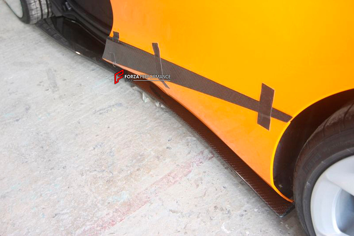 Carbon Side Skirt for McLaren 720S Coupe WTS004D
Set includes:

Side Skirts
Material: Carbon

NOTE: Professional installation is required.