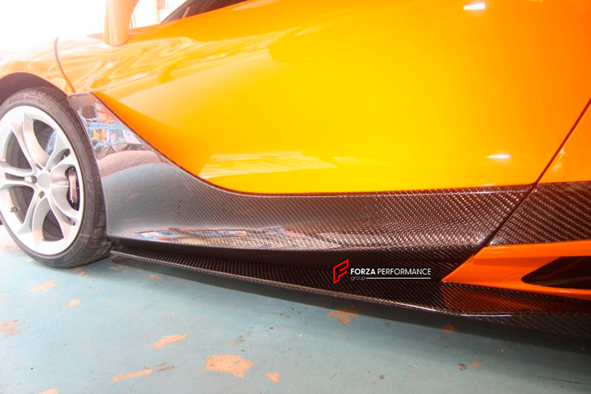 Carbon Side Skirt for McLaren 720S Coupe
Set includes:

Side Skirts
Material: Carbon

NOTE: Professional installation is required.