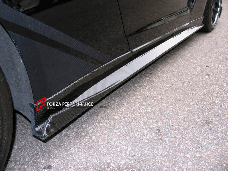 CARBON SIDE SKIRTS for NISSAN GT-R R35 2007 - 2016

Set includes:
Side Skirts

Material: Carbon

NOTE: Professional installation is required.