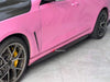 CARBON FIBER SIDE SKIRTS FOR CADILLAC CT4 2020+