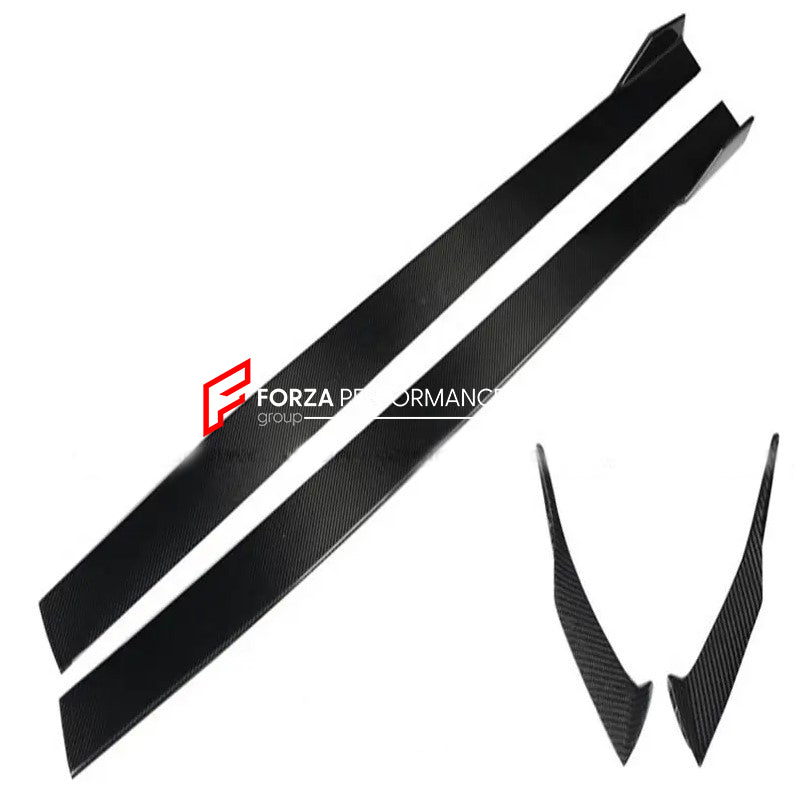 DRY CARBON SIDE SKIRTS FOR LAMBORGHINI HURACAN 610LP EVO