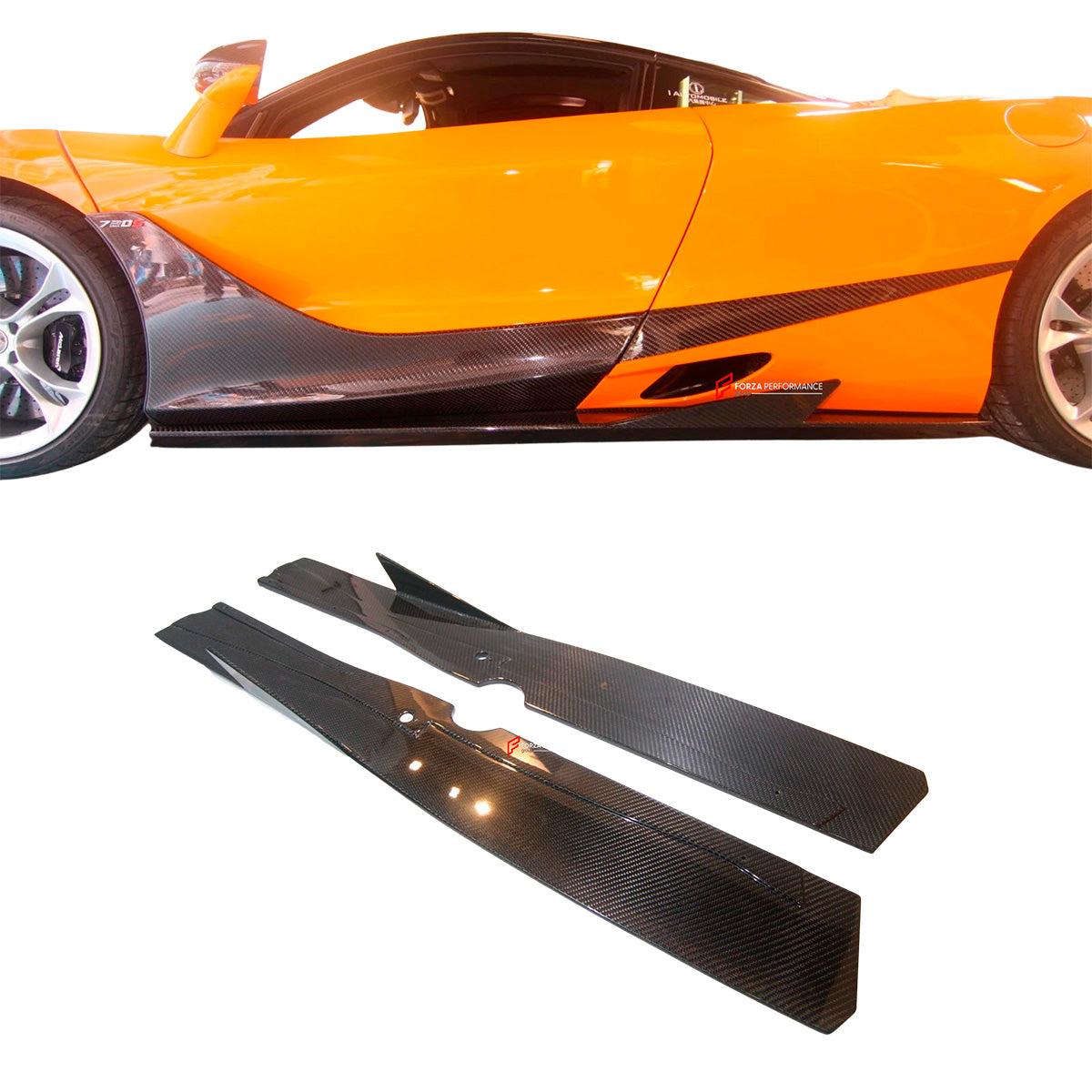 CARBON SIDE SKIRTS for MCLAREN 720S COUPE 2017 - 2023 750S 2023+

Set includes:

Side Skirts

Material: Carbon

Note: Professional installation is required

Why “Contact Us for Pricing”?

We don’t display fixed prices because our goal is to offer you the most competitive deal possible. Product costs often decrease over time, and by requesting a quote, you’ll receive our most up-to-date price on market.

SECURED PAYMENT METHODS&nbsp;
PayPal (+4.4% fee)
Visa / Mastercard / American Express (through PayPal)

B