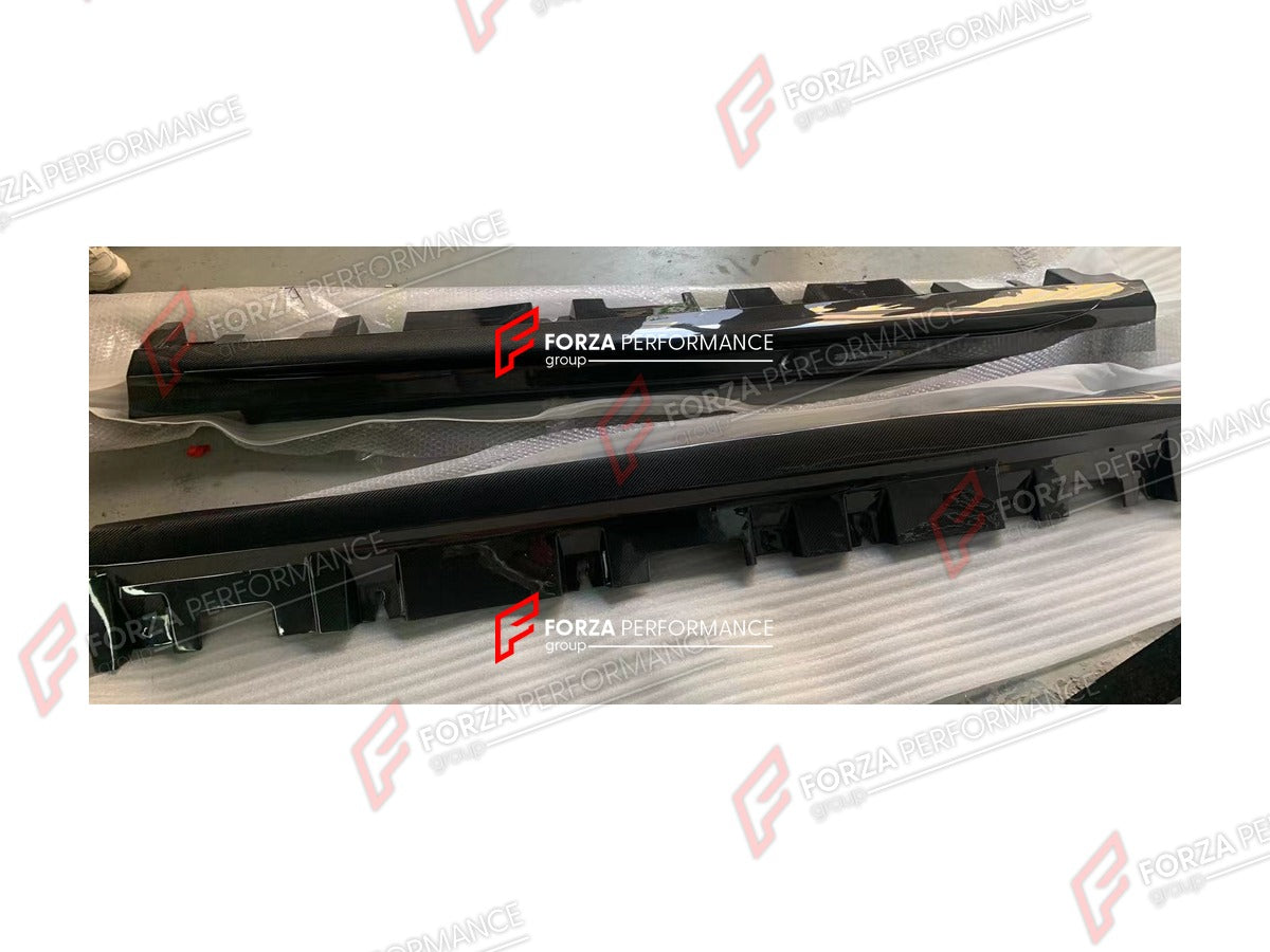 CARBON SIDE SKIRTS for MERCEDES-BENZ AMG GLE 53 COUPE C167 2019+ FORZA PERFORMANCE Custom Fit

Set includes:

Side Skirts (left + right)
Material: Carbon
