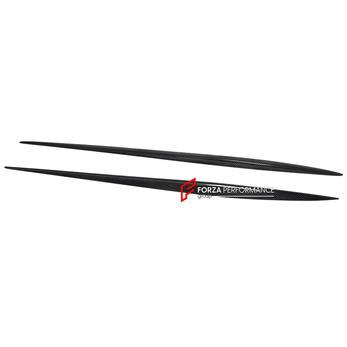CARBON Side Skirts for Mercedes Benz AMG GTR GTC GTS Coupe 2018+
Set includes:

Side Skirts
Material: Carbon

NOTE: Professional installation is required.