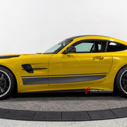 CARBON Side Skirts for Mercedes Benz AMG GTR GTC GTS Coupe 2018+
Set includes:

Side Skirts
Material: Carbon

NOTE: Professional installation is required.
