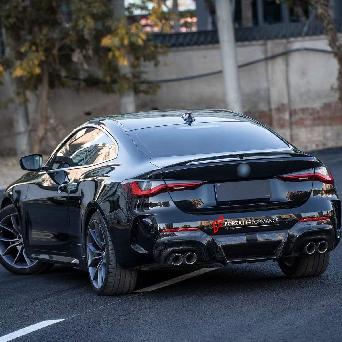 CARBON SIDE SKIRTS REAR DIFFUSER REAR SPOILER for BMW 4 SERIES G22 COUPE CONVERTIBLE M440i 430i XDRIVE 2020 - 2024 FORZA PERFORMANCE Custom fit Dry Carbon Achen Cybe Achencybe Design Style
Set includes:

Side Skirts
Rear Diffuser
Rear Spoiler
Material: Carbon

NOTE: Professional installation is required.