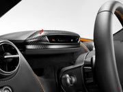 Carbon Speedometer Surround Cover for McLaren 720S Coupe
Set includes:

Speedometer Surround Cover
Material: Carbon

NOTE: Professional installation is required.