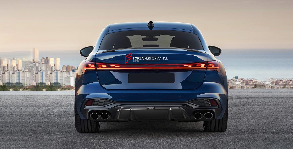 Carbon Spoiler for AUDI A5 S5 B10 2024+
Set includes:

Spoiler
Material: Carbon

NOTE: Professional installation is required.