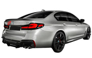 Carbon Spoiler for BMW 5 SERIES G60 G30 2017+
Set includes:

Spoiler
Material: Carbon

NOTE: Professional installation is required.