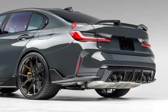 CARBON REAR SPOILER for BMW G80 M3 G82 M4 2020+  Set Include:  Rear Spoiler