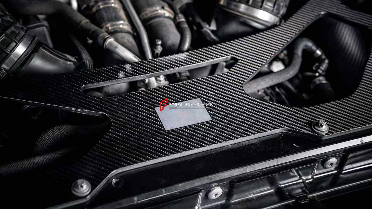 CARBON STRUT TOWER BRACE for BMW X5M F95 X6M F96 2019+

Set includes:
Strut Tower Brace

Material: Carbon

NOTE: Professional installation is required.