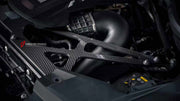 CARBON STRUT TOWER BRACE for BMW X5M F95 X6M F96 2019+

Set includes:
Strut Tower Brace

Material: Carbon

NOTE: Professional installation is required.