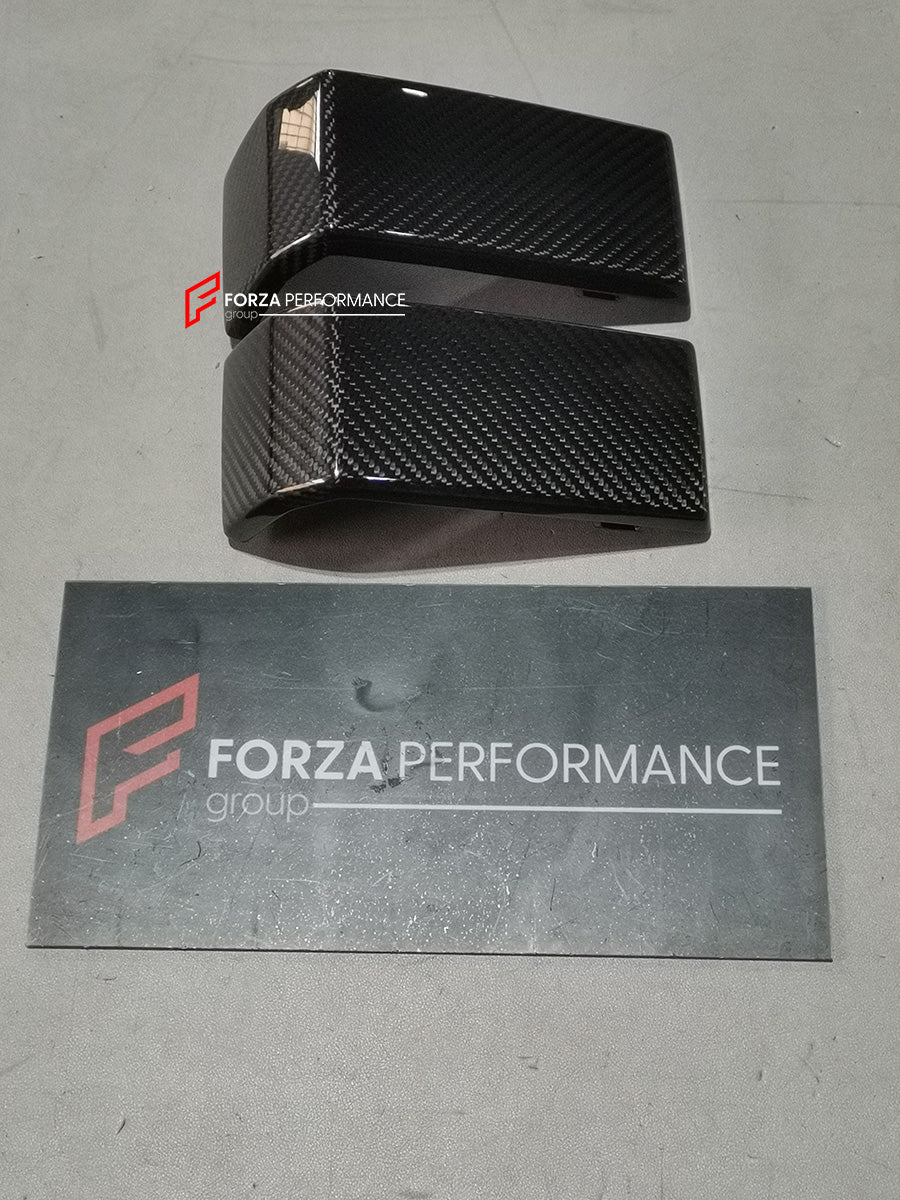 CARBON TRIM BUMPER COVERS for MERCEDES BENZ AMG G63 W463A W464 2018+

Set includes:

Carbon trim for the front bumper
Carbon trim for the rear bumper

Material: Dry carbon