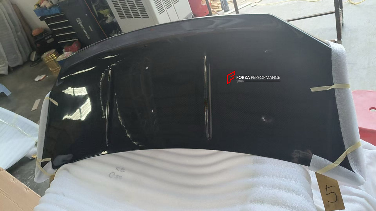 CARBON TRUNK LID for BMW 3 SERIES G20 M3 G80 2019+ FORZA PERFORMANCE custom fit CSL

Set includes:
Trunk Lid

Material: Carbon

NOTE: Professional installation is required.