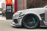 CARBON WIDE BODY KIT for AUDI RS4 B9 2018+

Set Include:

Front Lip

Front Bumper Canards

Fenders
Side Skirts
Roof Spoiler
Rear Spoiler
Rear Diffuser

Material: Carbon


Note: Professional installation is required.

Why “Contact Us for Pricing”?

We don’t display fixed prices because our goal is to offer you the most competitive deal possible. Product costs often decrease over time, and by requesting a quote, you’ll receive our most up-to-date price on market.

SECURED PAYMENT METHODS&nbsp;
PayPal (+4.4% f