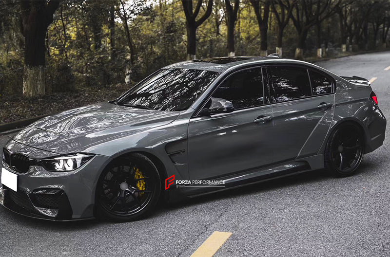 CARBON WIDE BODY KIT for BMW 3 SERIES F30 2012 - 2019

Set Include:

Front Lip

Front Bumper

Fenders
Side Skirts
Rear Spoiler
Rear Bumper

Material: Carbon


Note: Professional installation is required.

Why “Contact Us for Pricing”?

We don’t display fixed prices because our goal is to offer you the most competitive deal possible. Product costs often decrease over time, and by requesting a quote, you’ll receive our most up-to-date price on market.

SECURED PAYMENT METHODS&nbsp;
PayPal (+4.4% fee)
Visa / M