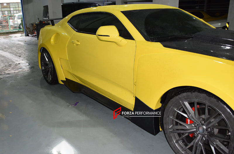 CARBON WIDE BODY KIT for CHEVROLET CAMARO VI 2019 - 2024

Set Include:

Front Lip
Front Bumper

Fenders
Side Skirts
GT Wing Spoiler
Rear Diffuser

Material: Carbon


Note: Professional installation is required.

Why “Contact Us for Pricing”?

We don’t display fixed prices because our goal is to offer you the most competitive deal possible. Product costs often decrease over time, and by requesting a quote, you’ll receive our most up-to-date price on market.

SECURED PAYMENT METHODS&nbsp;
PayPal (+4.4% fee)
V