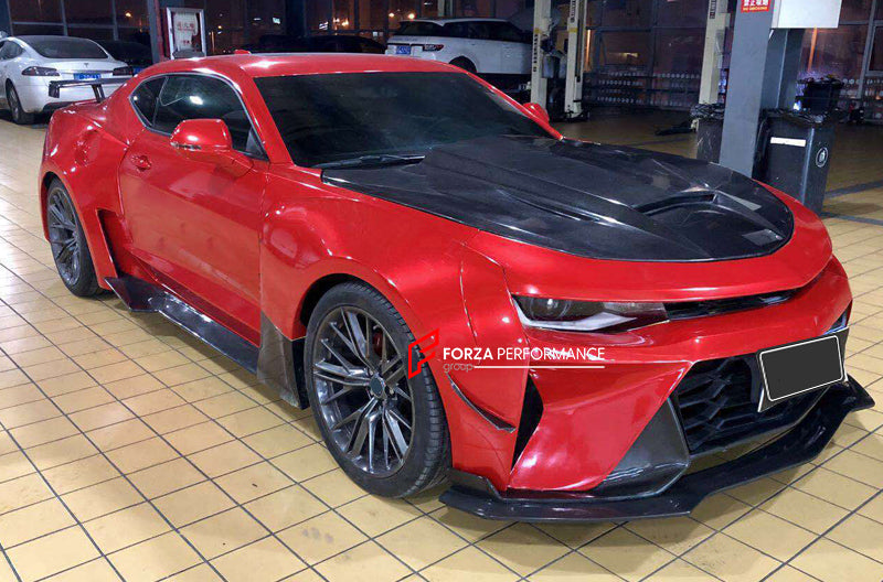CARBON WIDE BODY KIT for CHEVROLET CAMARO VI 2019 - 2024

Set Include:

Front Lip
Front Bumper

Fenders
Side Skirts
GT Wing Spoiler
Rear Diffuser

Material: Carbon


Note: Professional installation is required.

Why “Contact Us for Pricing”?

We don’t display fixed prices because our goal is to offer you the most competitive deal possible. Product costs often decrease over time, and by requesting a quote, you’ll receive our most up-to-date price on market.

SECURED PAYMENT METHODS&nbsp;
PayPal (+4.4% fee)
V