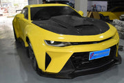 CARBON WIDE BODY KIT for CHEVROLET CAMARO VI 2019 - 2024

Set Include:

Front Lip
Front Bumper
Front Bumper Fins
Hood Bonnet
Fenders
Side Skirts
GT Wing Spoiler
Rear Diffuser
Rear Bumper
Material: Carbon

Note: Professional installation is required.