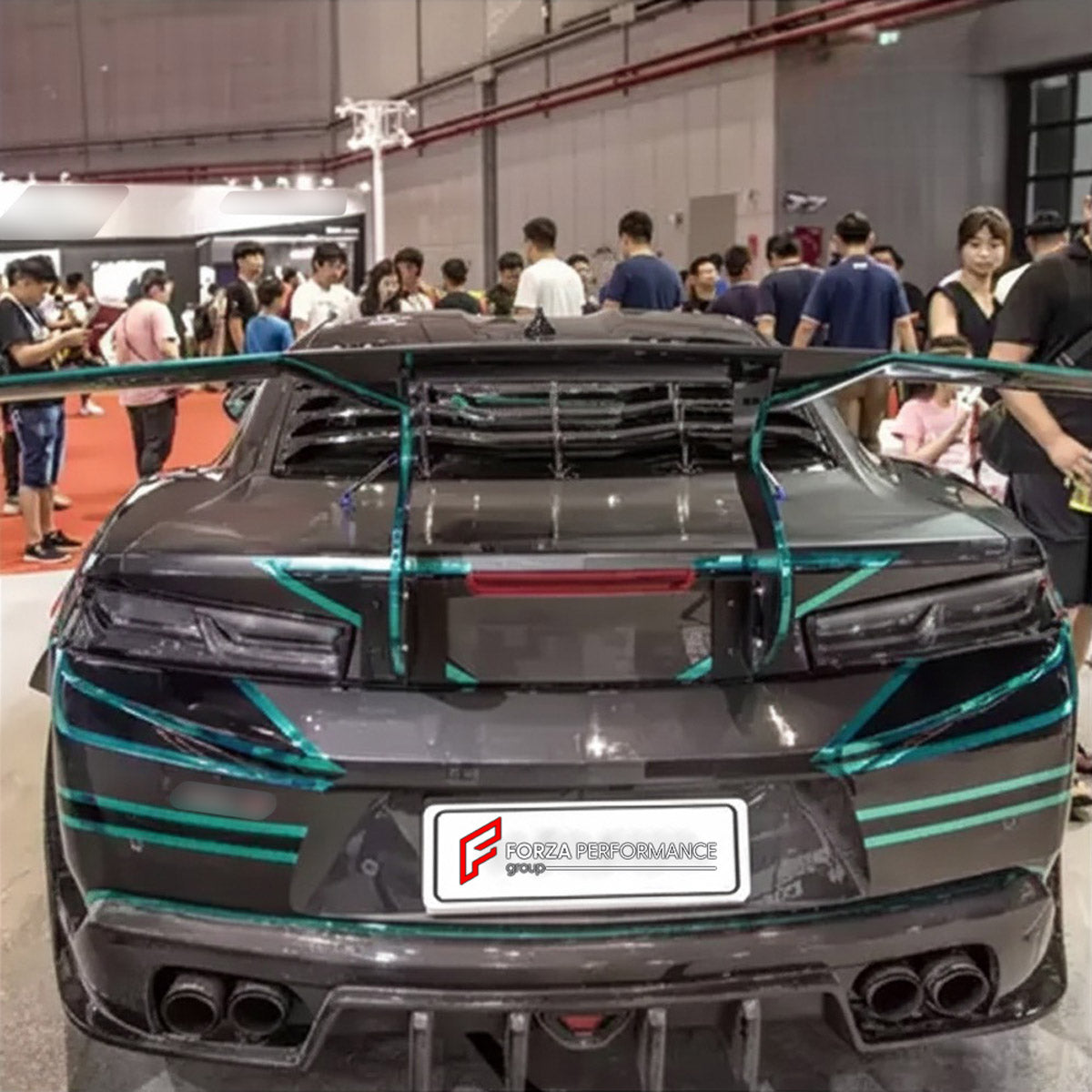 CARBON WIDE BODY KIT for CHEVROLET CAMARO ZL1 2017+

Set Includes:

Front Bumper
Fender Flares
Side Skirts
Rear Spoiler
Rear Diffuser
Material: Carbon

Note: Professional installation is required.