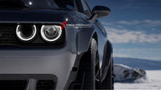 CARBON WIDE BODY KIT for DODGE CHALLENGER III LC 2015 - 2023 FORZA PERFORMANCE Custom fit Dry Carbon Achen Cybe Achencybe Design Style
Set includes:

Front Lip
Hood Bonnet
Fender Flares and Wide Body Assembly
Rear Diffuser
Material: Carbon + Aluminium + Iron

NOTE: Professional installation is required.