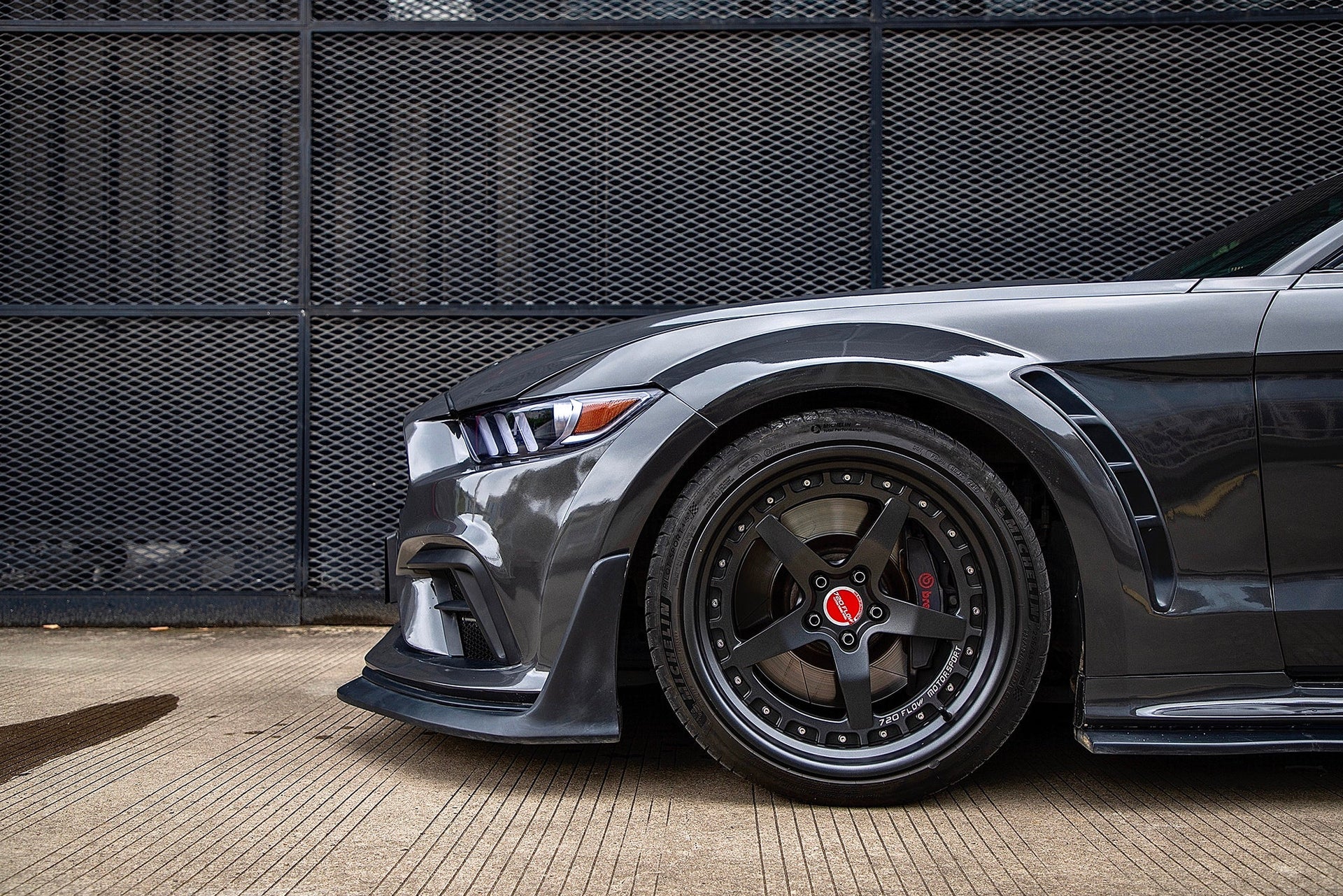CARBON WIDE BODY KIT for FORD MUSTANG S550 2015 - 2023

Set includes:

Front Lip
Front Bumper Assembly

Hood / Bonnet
Front Fenders
Side Skirts
Rear Fenders

Trunk Cover
Rear Wing Spoiler ( 2 options )
Rear Diffuser

Material:&nbsp;Wet Carbon with Fiberglass

NOTE:&nbsp;Professional installation is required.

Recommended Wheels size:

Front: 20 x 9 ET -20

Rear: ;20 x 11 ET -10

Why “Contact Us for Pricing”?

We don’t display fixed prices because our goal is to offer you the most competitive deal possible. 