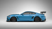CARBON WIDE BODY KIT for FORD MUSTANG S550 2015 - 2023

Set includes:

Front Lip
Front Bumper Assembly

Hood / Bonnet
Front Fenders
Side Skirts
Rear Fenders

Trunk Cover
Rear Wing Spoiler ( 2 options )
Rear Diffuser

Material:&nbsp;Wet Carbon with Fiberglass

NOTE:&nbsp;Professional installation is required.

Recommended Wheels size:

Front: 20 x 9 ET -20

Rear: ;20 x 11 ET -10

Why “Contact Us for Pricing”?

We don’t display fixed prices because our goal is to offer you the most competitive deal possible. 