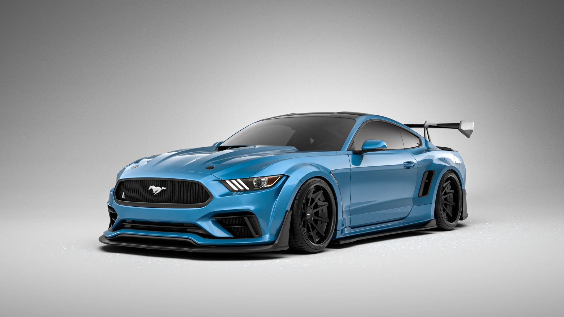CARBON WIDE BODY KIT for FORD MUSTANG S550 2015 - 2023

Set includes:

Front Lip
Front Bumper Assembly

Hood / Bonnet
Front Fenders
Side Skirts
Rear Fenders

Trunk Cover
Rear Wing Spoiler ( 2 options )
Rear Diffuser

Material:&nbsp;Wet Carbon with Fiberglass

NOTE:&nbsp;Professional installation is required.

Recommended Wheels size:

Front: 20 x 9 ET -20

Rear: ;20 x 11 ET -10

Why “Contact Us for Pricing”?

We don’t display fixed prices because our goal is to offer you the most competitive deal possible. 