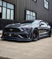 CARBON WIDE BODY KIT for FORD MUSTANG S550 2015 - 2023

Set includes:

Front Lip
Front Bumper Assembly

Hood / Bonnet
Front Fenders
Side Skirts
Rear Fenders

Trunk Cover
Rear Wing Spoiler ( 2 options )
Rear Diffuser

Material:&nbsp;Wet Carbon with Fiberglass

NOTE:&nbsp;Professional installation is required.

Recommended Wheels size:

Front: 20 x 9 ET -20

Rear: ;20 x 11 ET -10

Why “Contact Us for Pricing”?

We don’t display fixed prices because our goal is to offer you the most competitive deal possible. 